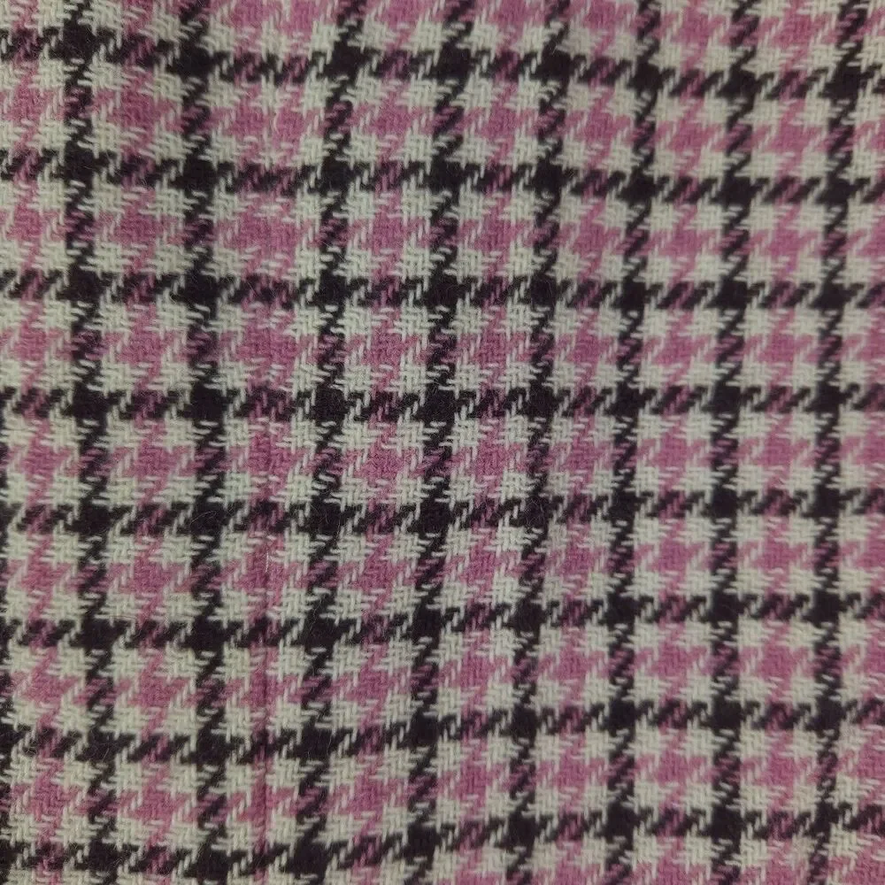 J. Crew Wool Houndstooth Campbell Blazer Womens M Tweed Plaid Preppy Academia